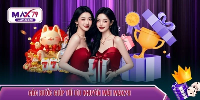 Các bước giúp tối ưu khuyến mãi MAX79