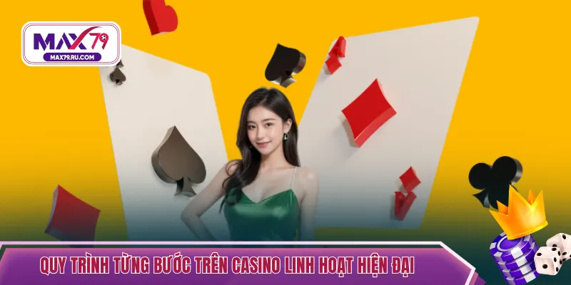 Quy trình từng bước trên casino linh hoạt hiện đại